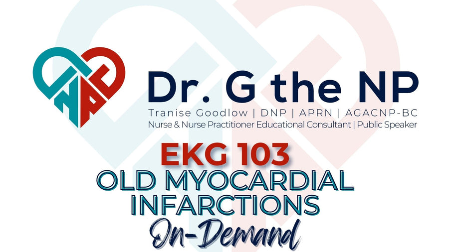 EKG 103 - OLD MYOCARDIAL INFARCTIONS, ON-DEMAND