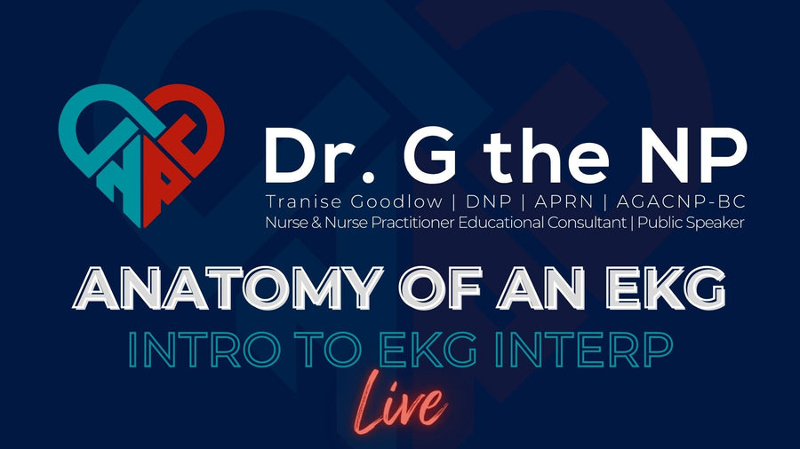 Anatomy of an EKG - Intro to EKG Interp, LIVE